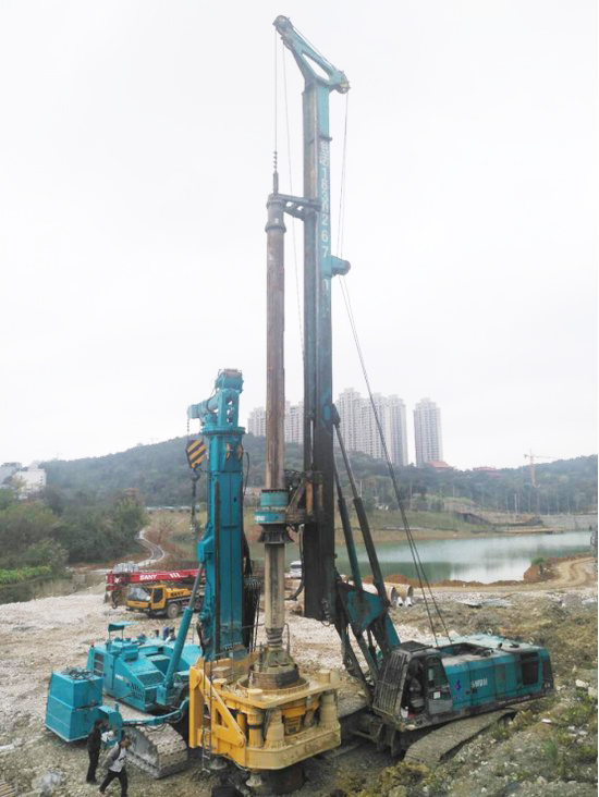 喜讯!山河智能SWRC170自行式全回转全套管钻机获湖南省首台(套)重大技术装备产品奖励!