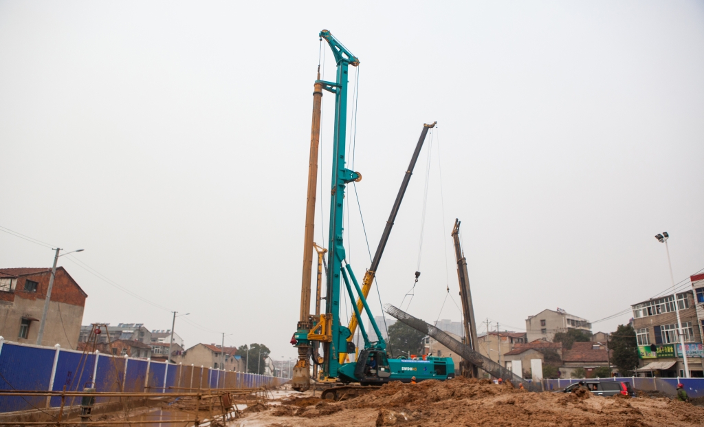 老板着急了？山河智能高效旋挖钻机来帮忙