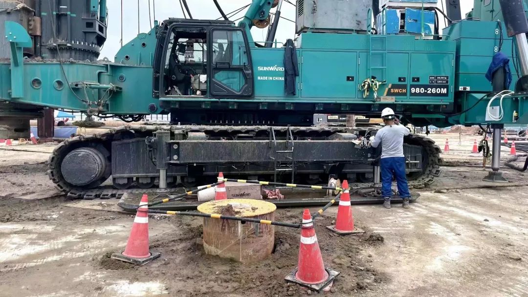 “全球最高桩架”崭露头角！山河智能实力助建韩国首尔麻古MICE综合园区